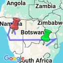 Google Map: Journeys: Discover Kruger & Namibia