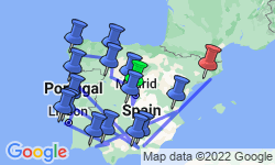 Google Map: Treasures of Spain and Portugal