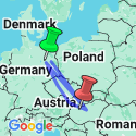 Google Map: Journeys: Explore Central Europe