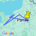 Google Map: Journeys: Paris & Normandy Highlights