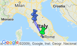 Google Map: Local Living Italy—Tuscany San Gimignano
