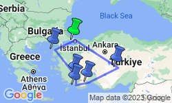 Google Map: Turkey: Coastlines & Cappadocia