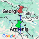 Google Map: Best of Georgia & Armenia