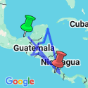 Google Map: Central American Journey: Rainforests & Ruins