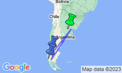 Google Map: Patagonia Hiking