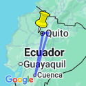 Google Map: Highlands of Ecuador