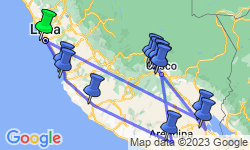 Google Map: Journeys: Inca Explorer