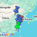 Google Map: Rondreis CHINA: FUJIAN, ZHEJIANG & SHANGHAI - 16 dagen; Verkenning van het Oosten