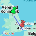 Google Map: Busreis Kent: kastelen & tuinen van Engeland