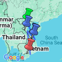 Google Map: Trails of Vietnam
