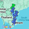 Google Map: Vietnam Adventure