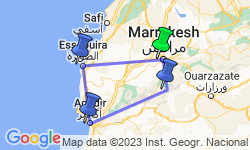 Google Map: Cycle Morocco's Great South