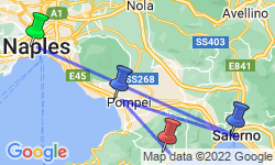 Google Map: Cycle Cilento & the Amalfi Coast