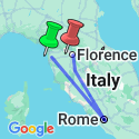 Google Map: Tuscany Walks & Chianti Wines