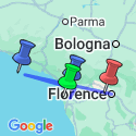 Google Map: Walking Northern Tuscany