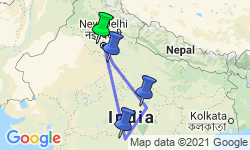 Google Map: India Tiger Safari