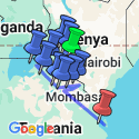 Google Map: Kenya & Tanzania Adventure