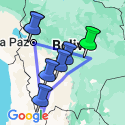 Google Map: Highlights of Bolivia