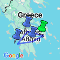 Google Map: Highlights of Ancient Greece