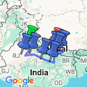 Google Map: Highlights of Northern India & Nepal