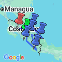 Google Map: Costa Rica Coast to Coast Ride