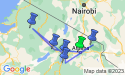 Google Map: Genieten in Tanzania