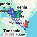 Google Map: Tanzania & Zanzibar