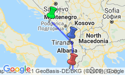 Google Map: Essential Southern Balkans