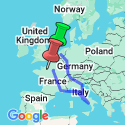 Google Map: European Cavalcade