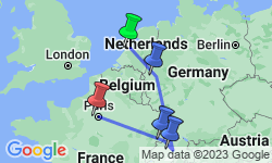 Google Map: Glimpse of Europe