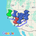 Google Map: Real San Francisco to LA