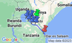 Google Map: Real East Africa & Zanzibar
