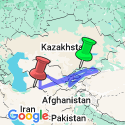 Google Map: The Five Stans of the Silk Road