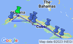Google Map: Cuba: Salsa & Snorkelling