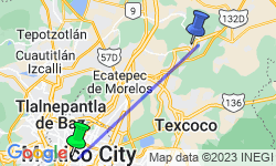 Google Map: Day of the Dead in Mexico City