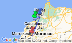 Google Map: Northern Morocco: Blue Cities & Bustling Marrakech