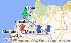 Google Map: Morocco Kasbahs & Desert