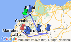 Google Map: Morocco: Markets & Mountains