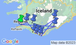 Google Map: Journeys: Explore Iceland
