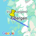 Google Map: Norway Fjord Trekking