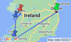 Google Map: Highlights of Ireland