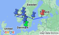 Google Map: Complete Scandinavia