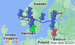 Google Map: Scandinavia & Baltic Circuit