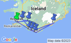Google Map: Iceland Express