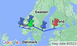 Google Map: Scandinavia Explorer
