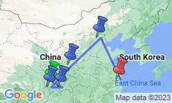 Google Map: China Real Food Adventure