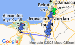 Google Map: Jordan & Egypt Express