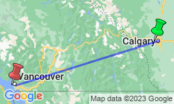 Google Map: Grand Tour West-Canada
