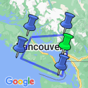 Google Map: Best Deal Rondje Vancouver en omgeving