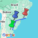 Google Map: Buenos Aires to Rio Explorer
